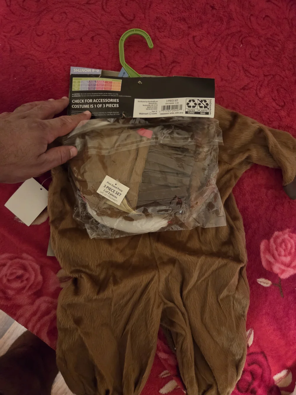 Infant Pint Sized Pony Costume - Brown